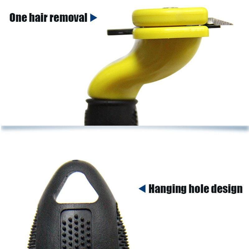 Stainless Steel Pet Grooming Comb - Hair Removal Tool for Dogs & Cats - Pets Perfect