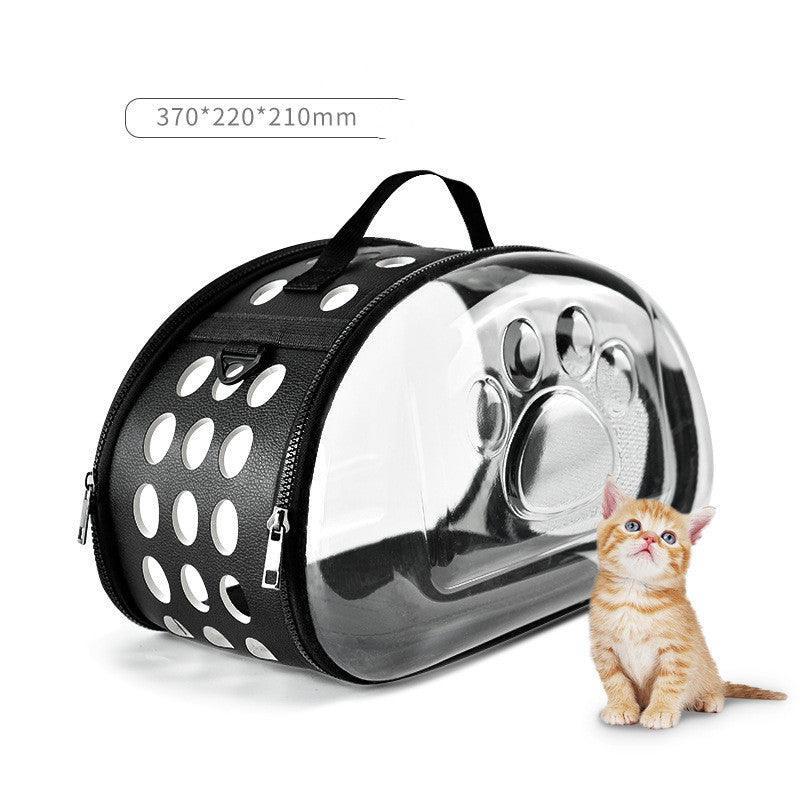 Portable Pet Carrier Bag: The Ultimate Foldable Travel Companion For Cats And Dogs - Pets Perfect