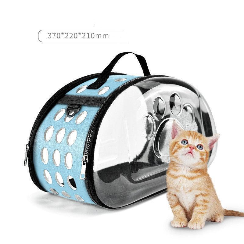 Portable Pet Carrier Bag: The Ultimate Foldable Travel Companion For Cats And Dogs - Pets Perfect