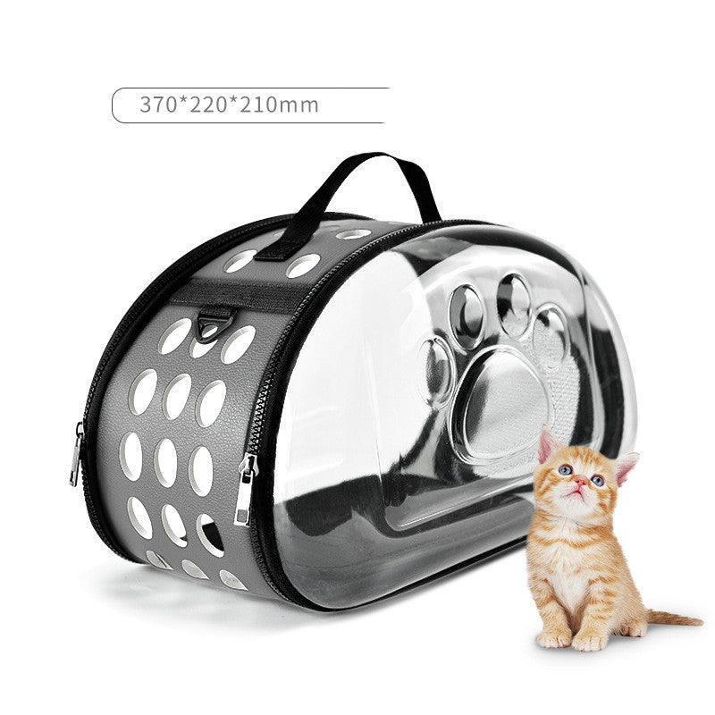 Portable Pet Carrier Bag: The Ultimate Foldable Travel Companion For Cats And Dogs - Pets Perfect