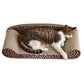 Extra Large Cat Scratch Lounge - The Ultimate Comfort And Play Space For Your Feline Friend