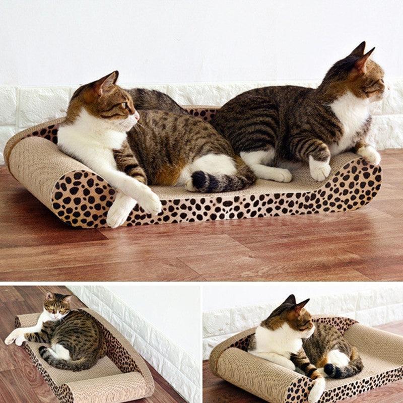 Extra Large Cat Scratch Lounge - The Ultimate Comfort And Play Space For Your Feline Friend