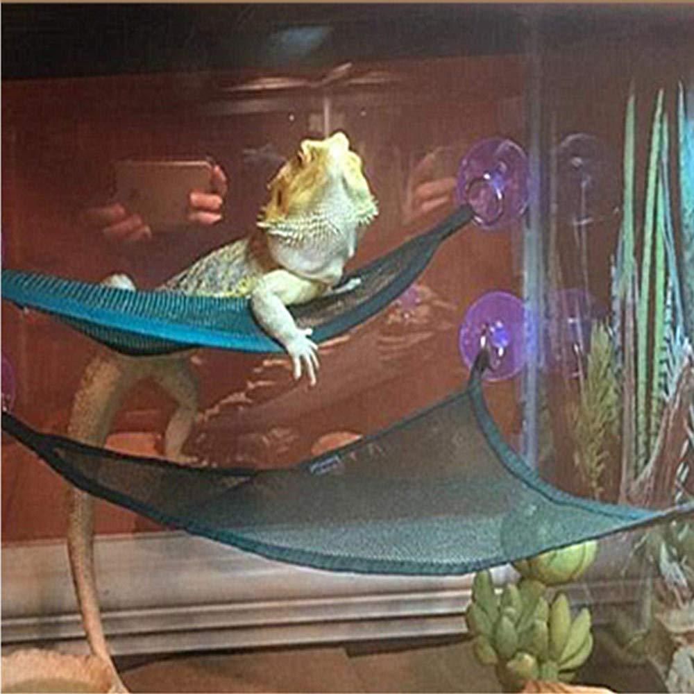 Luxury Reptile Retreat: Premium Dual Hammock Set For Lizards And Snakes - Pets Perfect