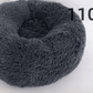 Cozy Haven: Luxurious Round Pet Bed For Winter Comfort - Pets Perfect