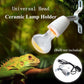 Reptile Pro 400W Ceramic Heat Lamp Holder With Rotating Base - Pets Perfect