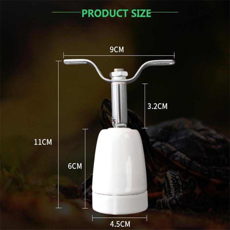 Reptile Pro 400W Ceramic Heat Lamp Holder With Rotating Base - Pets Perfect