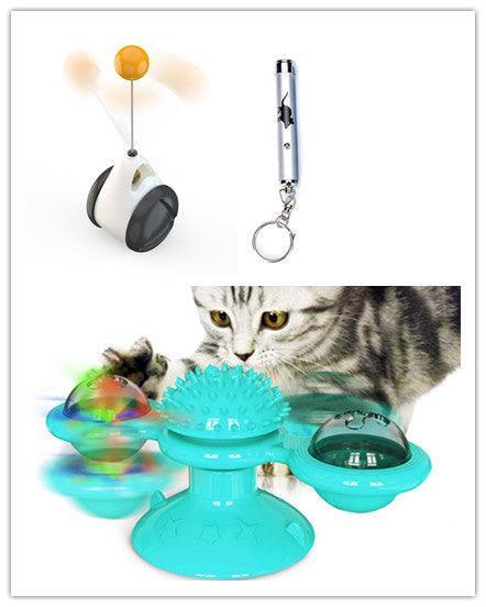 Suction Spin Feline Fun Toy - Pets Perfect