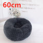 Cozy Haven: Luxurious Round Pet Bed For Winter Comfort - Pets Perfect