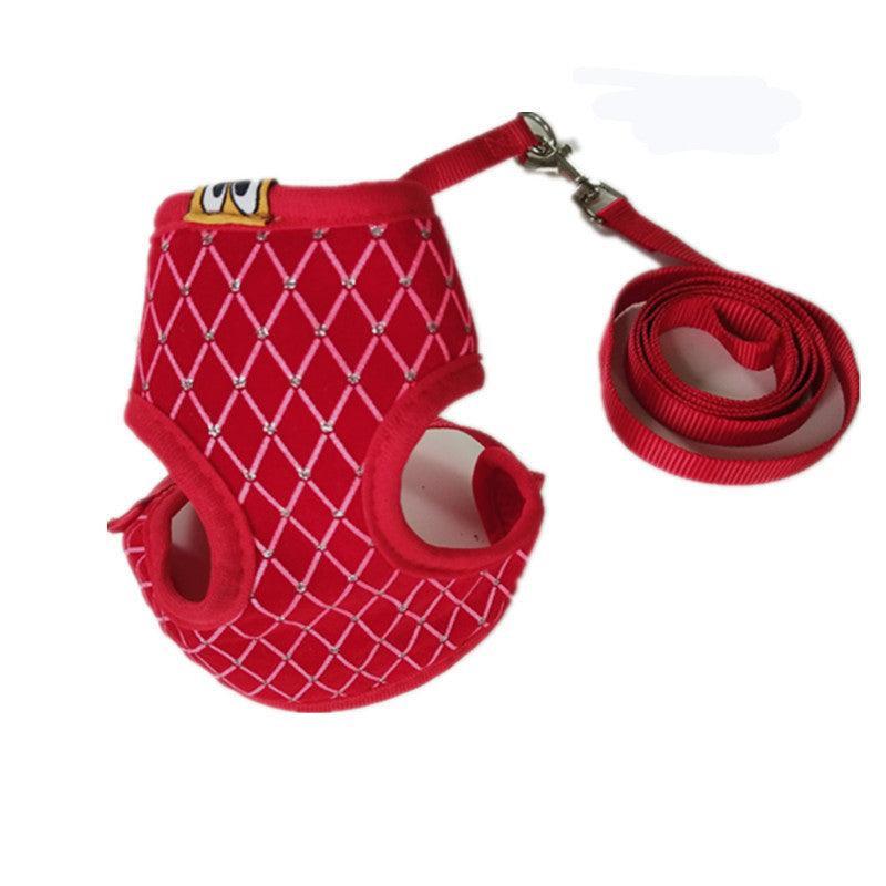 Pet Comfort Harness: Breathable Nylon Vest For Small And Medium Dogs And Cats - Pets Perfect