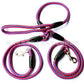 Ultimate Dual - Handle Dog Walking Leash - Premium Quality, Reflective Rope For Optimal Safety - Pets Perfect