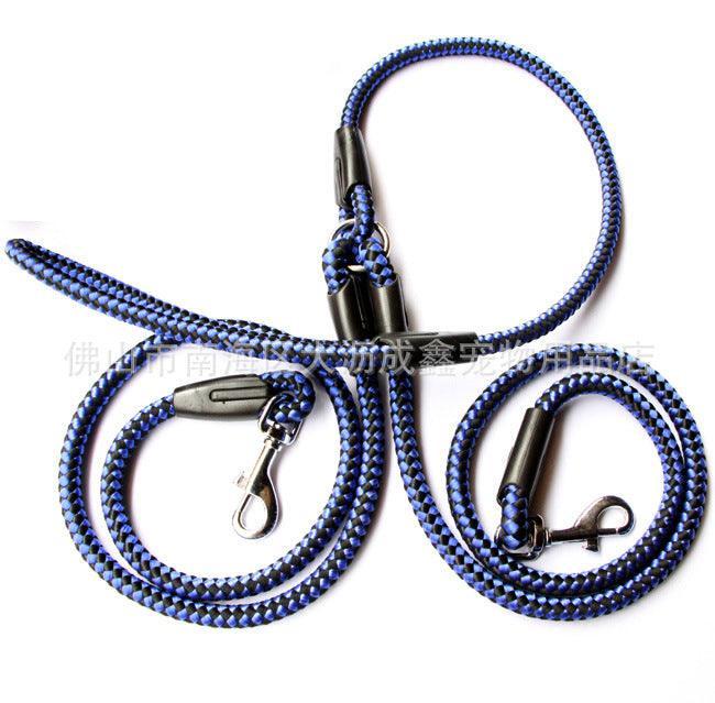 Ultimate Dual - Handle Dog Walking Leash - Premium Quality, Reflective Rope For Optimal Safety - Pets Perfect