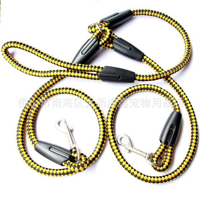 Ultimate Dual - Handle Dog Walking Leash - Premium Quality, Reflective Rope For Optimal Safety - Pets Perfect