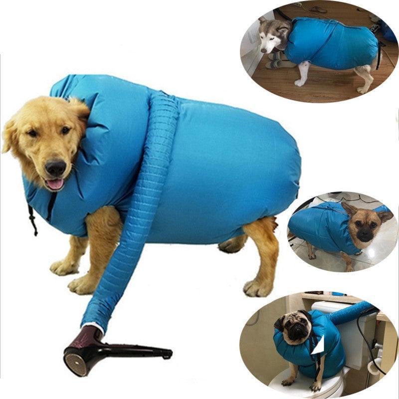 QuickDry Absorbent Dog Drying Bag - Fast Post - Bath Comfort - Pets Perfect