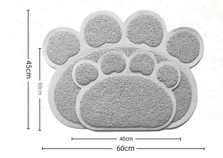 Splash - Proof Cat Litter Mat: The Ultimate Pet Placemat For Mess - Free Floors - Pets Perfect
