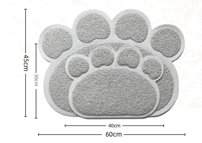 Splash - Proof Cat Litter Mat: The Ultimate Pet Placemat For Mess - Free Floors - Pets Perfect