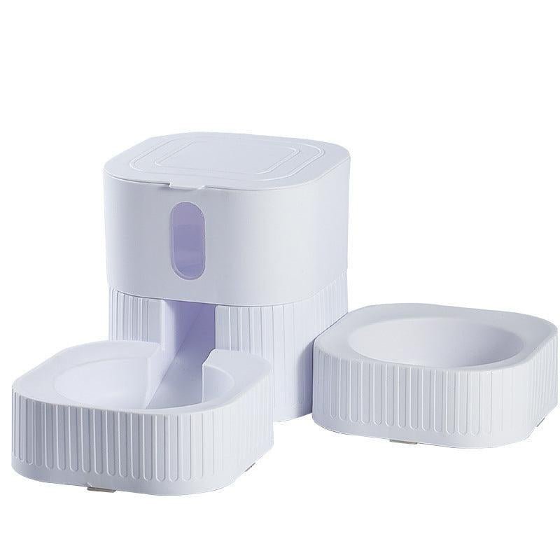 Magnetic Pet Oasis: Innovative Feeder And Watering System - Pets Perfect
