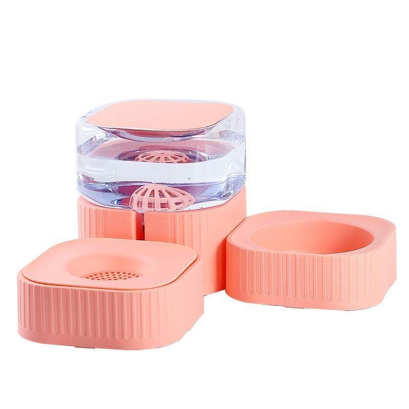 Magnetic Pet Oasis: Innovative Feeder And Watering System - Pets Perfect