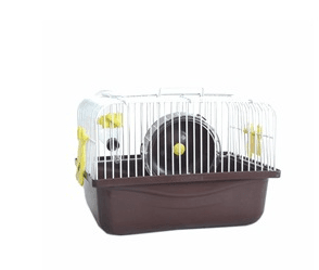 Compact Hamster Cage Starter Kit - Complete Habitat with Accessories - Pets Perfect