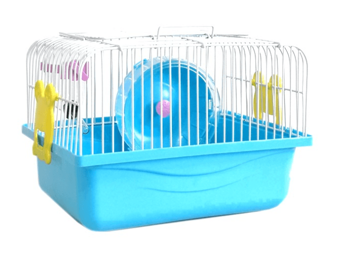 Compact Hamster Cage Starter Kit - Complete Habitat with Accessories - Pets Perfect