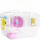 Compact Hamster Cage Starter Kit - Complete Habitat with Accessories - Pets Perfect