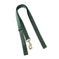 Luxurious Emerald Velvet Dog Collar and Leash Set - Elegant Wool Collar with Bow - Pets Perfect