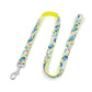 Premium Garden Collection Dog Leash and Collar Set - Yellow Midsummer Garden Design - Pets Perfect