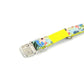 Premium Garden Collection Dog Leash and Collar Set - Yellow Midsummer Garden Design - Pets Perfect