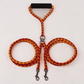 Double - Ended Hand - Knitted Braided Rope Dog Leash: The Ultimate Outdoor Companion - Pets Perfect