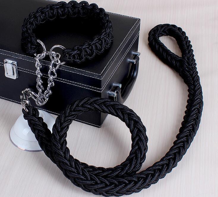 Stylish Adjustable Dog Leash And Collar Set - Pets Perfect