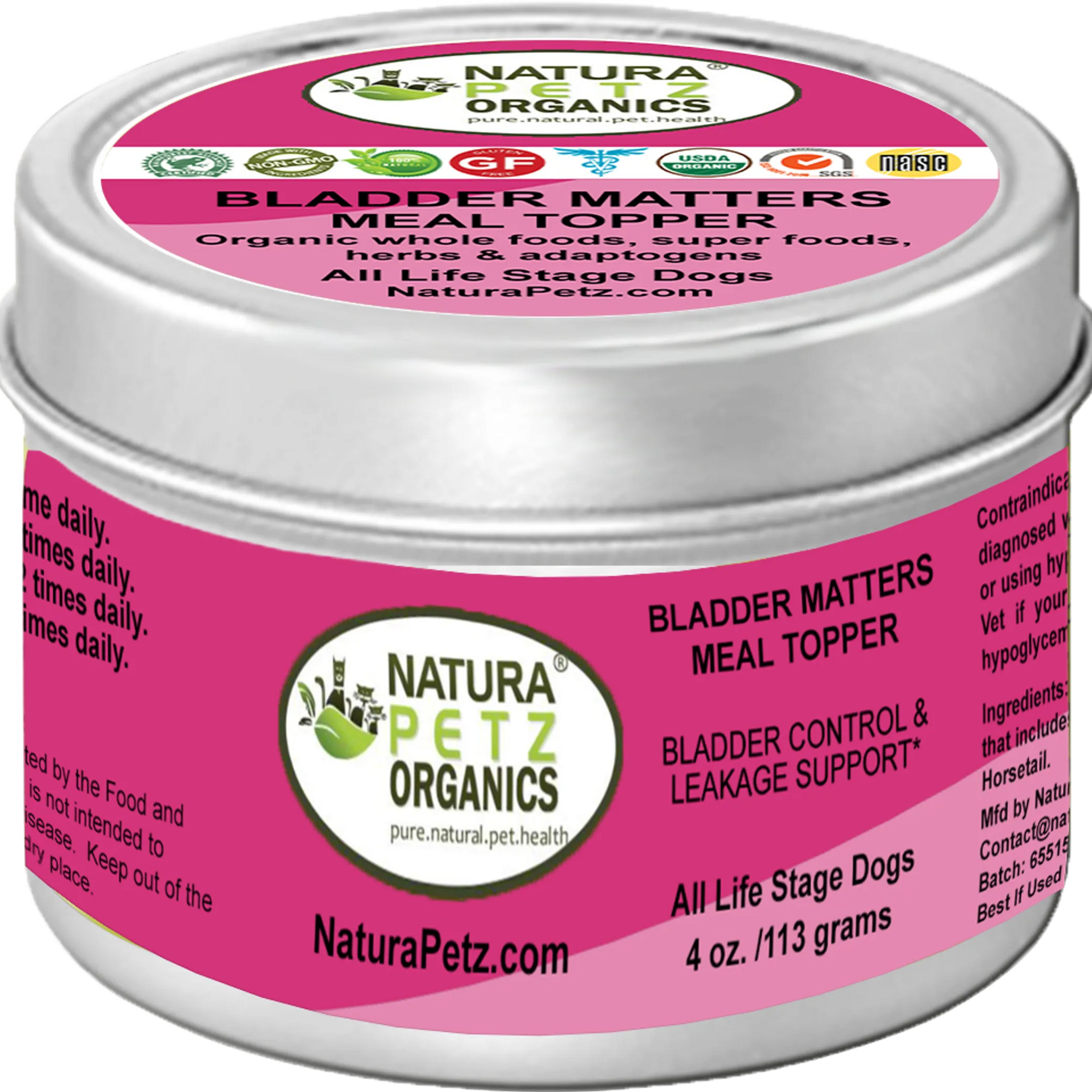 Bladder Matters Max Meal Topper Bladder Control & Leakage Support* Dogs Cats*