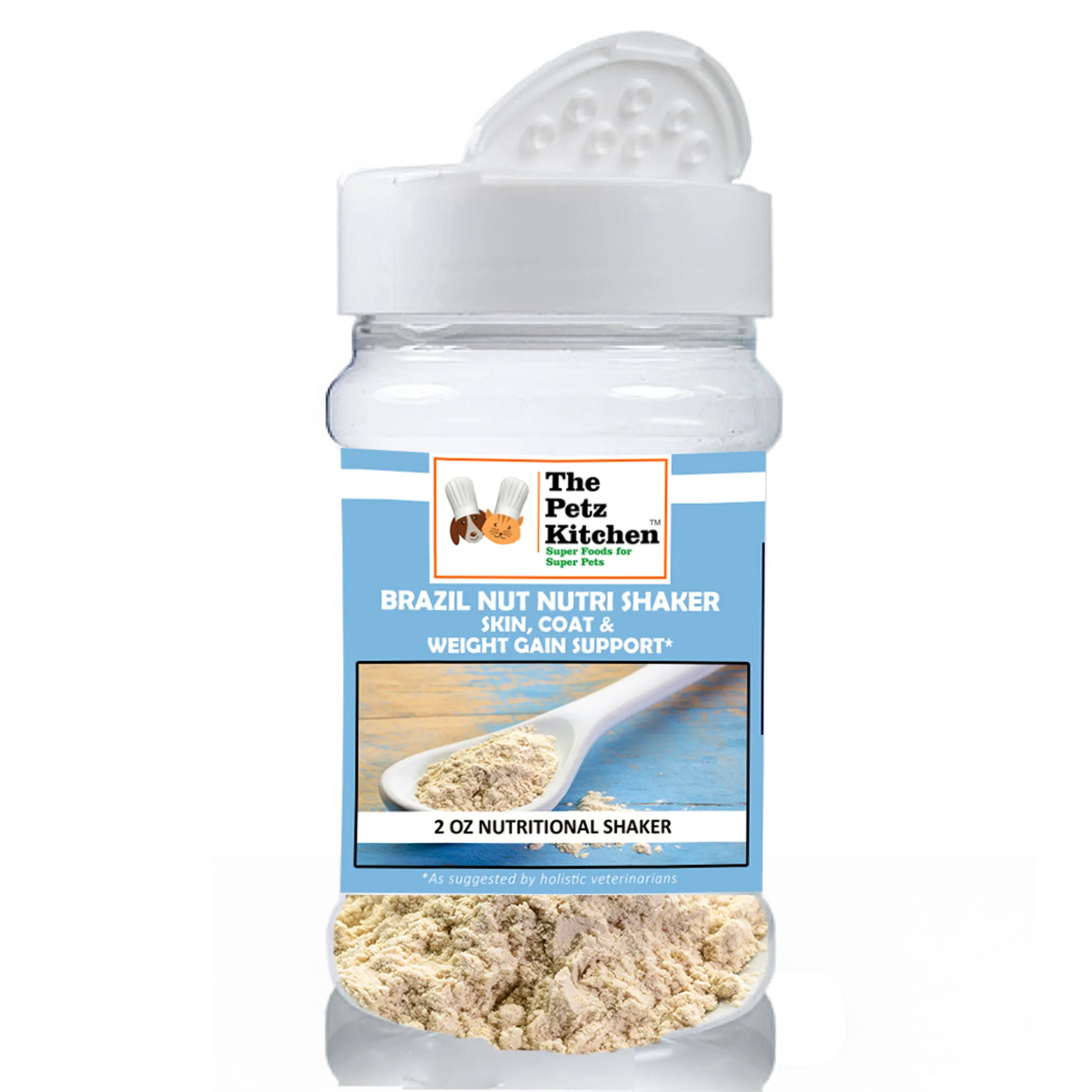 Brazil Nut - Skin, Coat & Weight Gain Support* The Petz Kitchen Dog & Cat Holistic Super Foods*