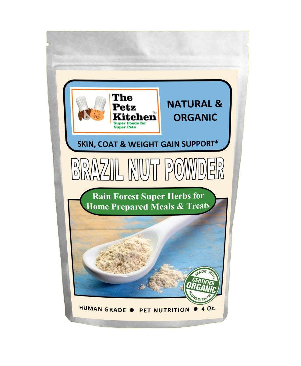 Brazil Nut - Skin, Coat & Weight Gain Support* The Petz Kitchen Dog & Cat Holistic Super Foods* - Pets Perfect