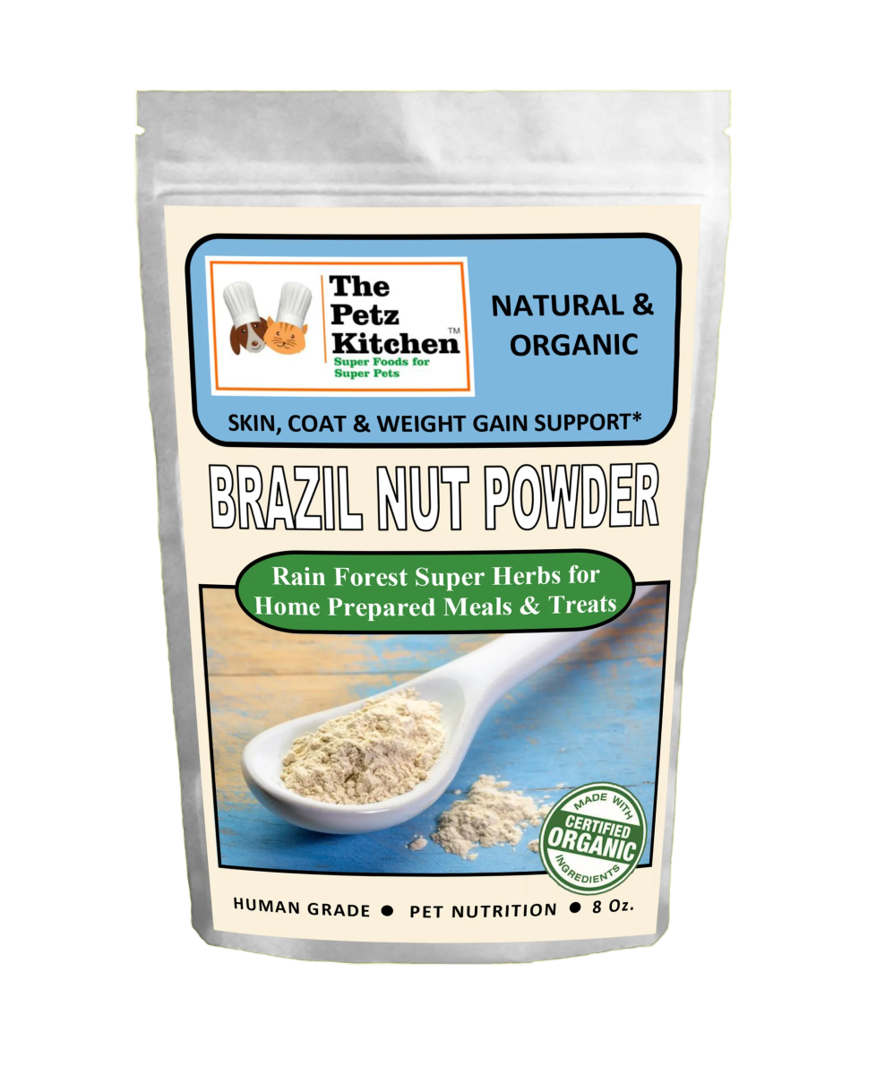 Brazil Nut - Skin, Coat & Weight Gain Support* The Petz Kitchen Dog & Cat Holistic Super Foods* - Pets Perfect