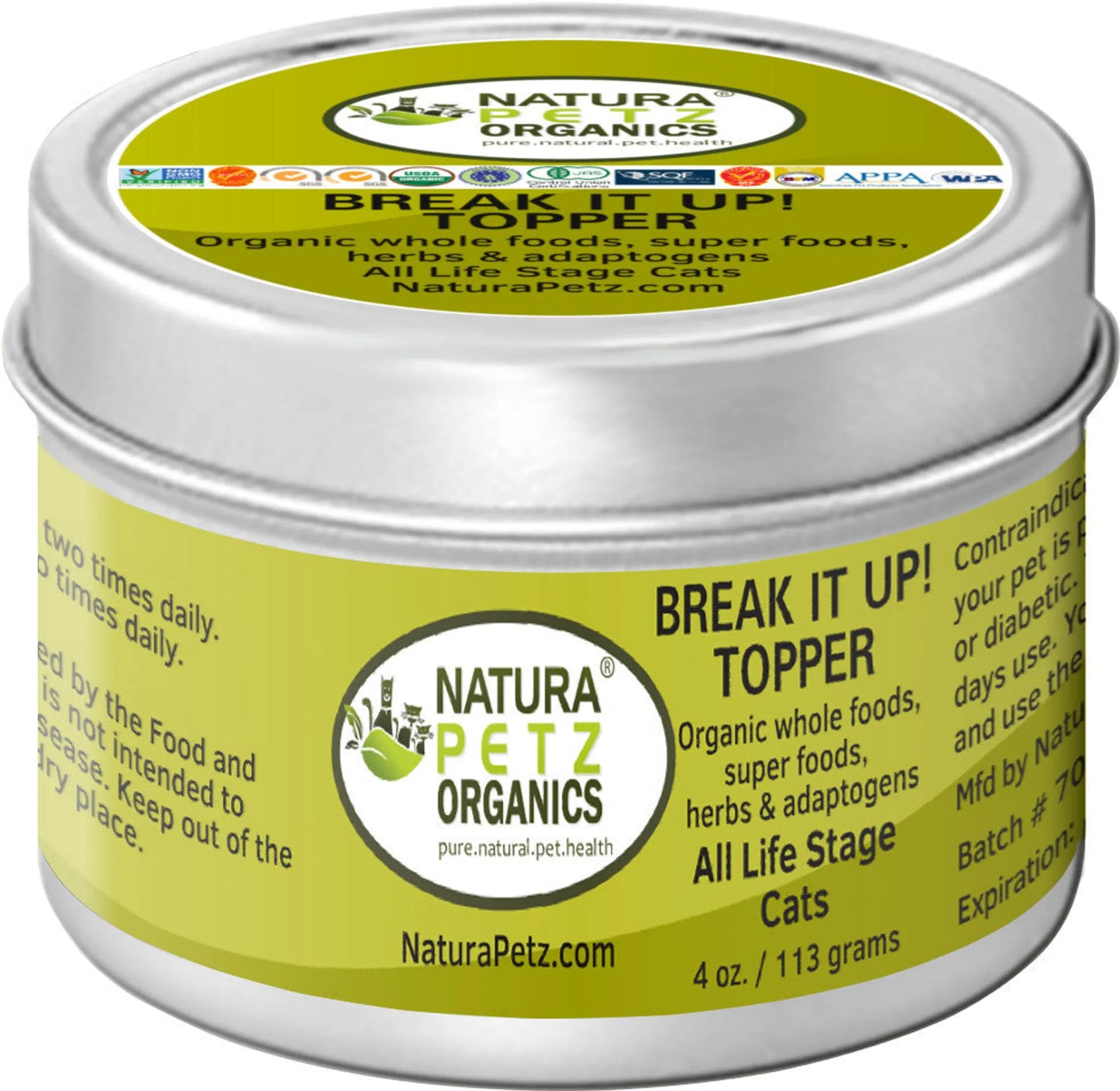 Break It Up! Stone Eliminator Meal Topper For Dogs & Cats - The Petz Kitchen
