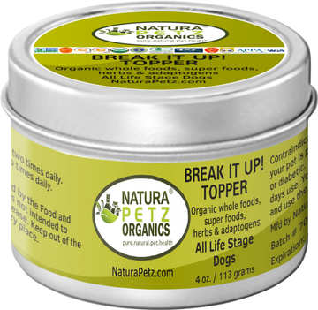 Break It Up! Meal Topper Stone Breakder Stone Eliminator* For Dogs And Cats - Flavored Meal Topper For Stones*