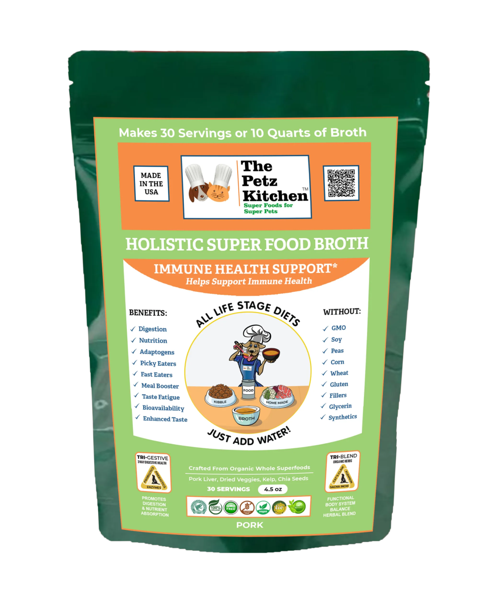 Super Food Immune Support* Base Broth - The Petz Kitchen Dogs & Cats - Pets Perfect