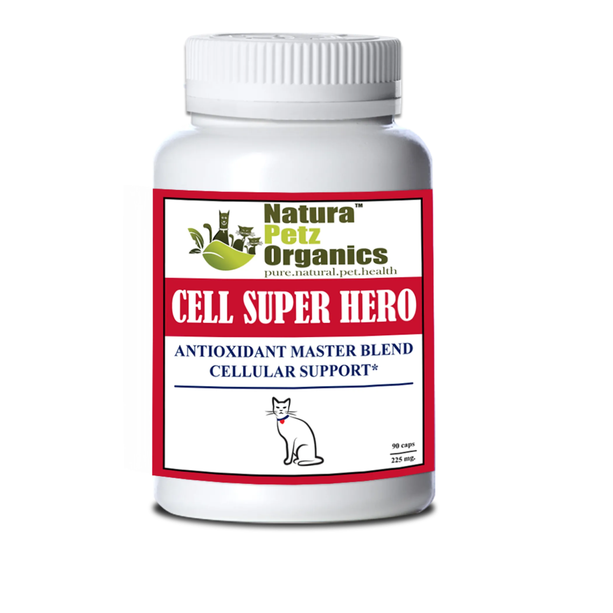 Cell Super Hero Max* Antioxidant Master Blend Cellular Support* Dogs Cats - Pets Perfect
