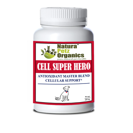 Cell Super Hero Max* Antioxidant Master Blend Cellular Support* Dogs Cats - Pets Perfect