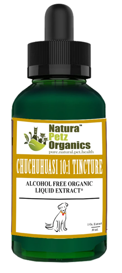 The Petz Kitchen Chuchuhuasi 10:1 Organic Tincture, 1 OZ/Dogs