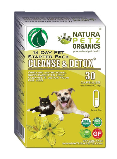 Cleanse & Detox Starter Pack For Dogs & Cats*, DOG CAPSULES / 30 CAPSULES / SIZE 1/1