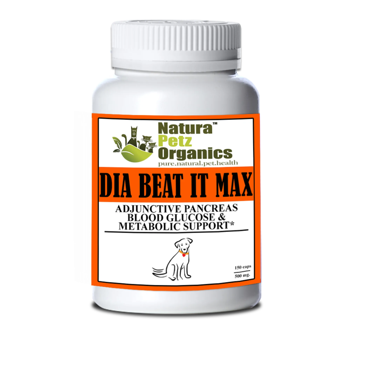 Max!* Capsules - Adjunctive Pancreas, Blood Glucose & Metabolic Support* - Pets Perfect
