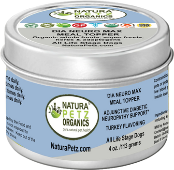Dia Neuro Max Meal Topper* Adjunctive Diabetic Neuropathy Support* For Dogs & Cats