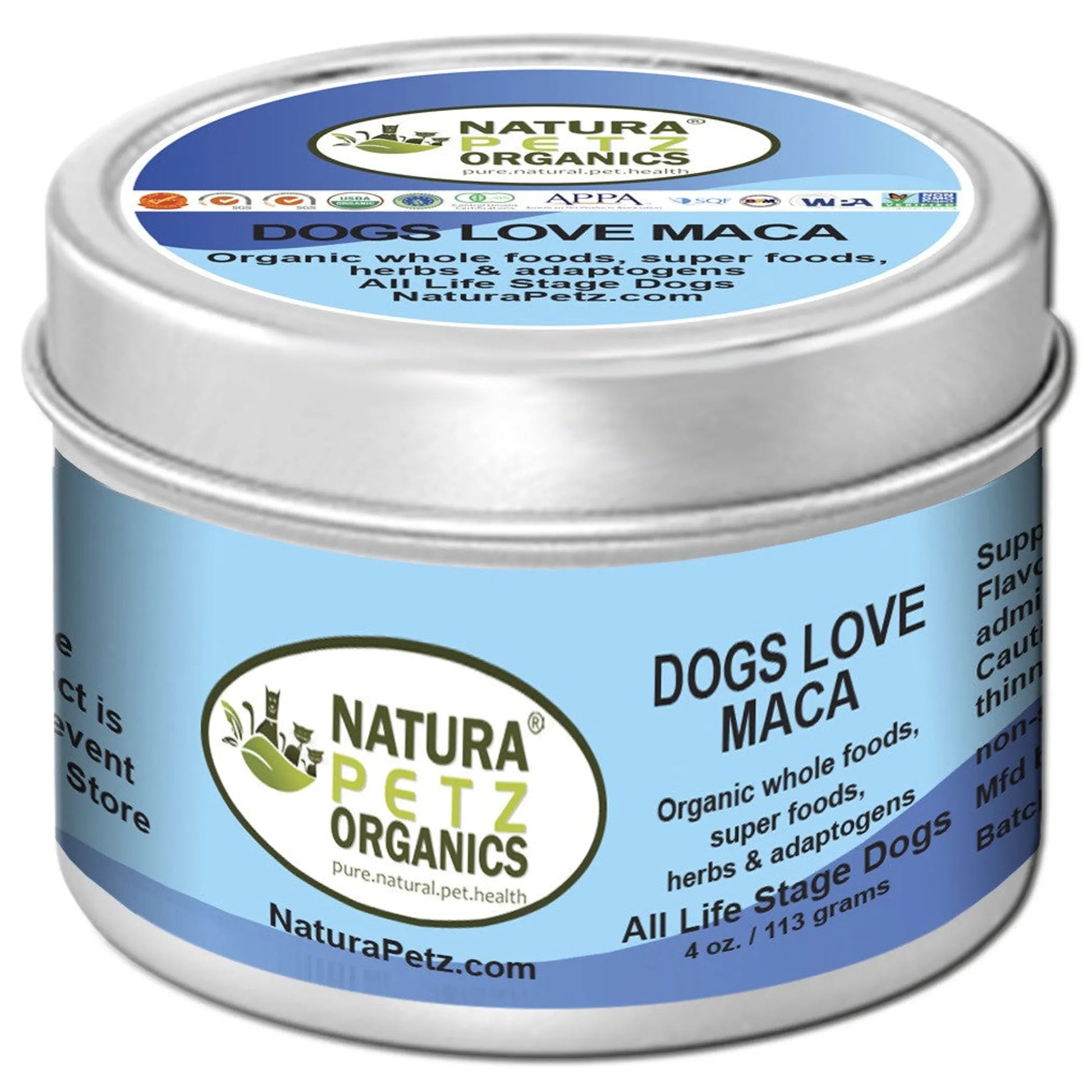 Dogs Love Maca - Organic Flavored Meal Topper For Dogs * Maca For Cats* - Pets Perfect