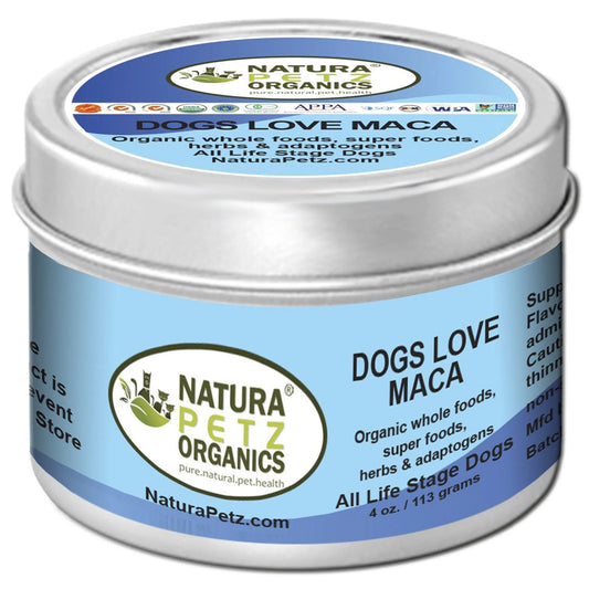 Dogs Love Maca - Organic Flavored Meal Topper For Dogs * Maca For Cats* - Pets Perfect