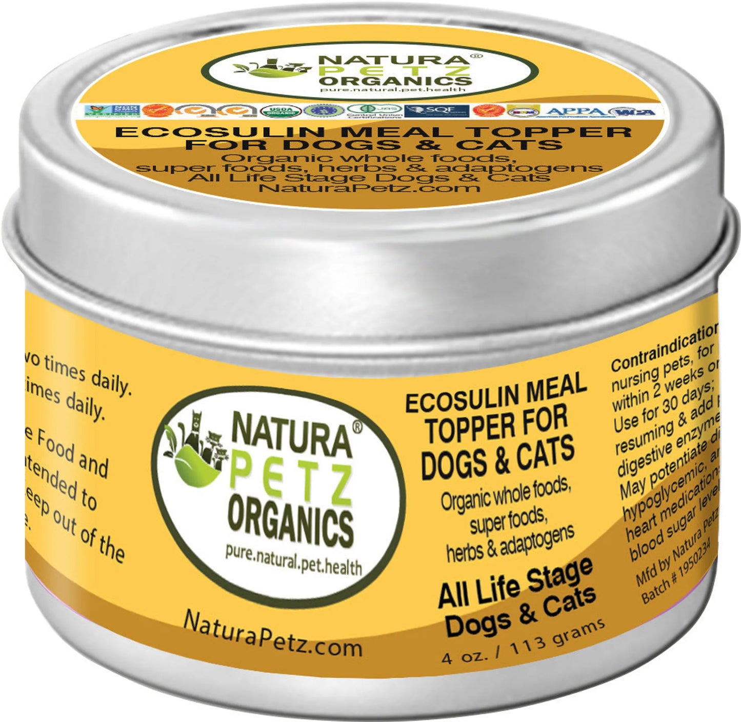 Ecosulin Meal Topper Pancreatic Support Meal Topper For Dogs And Cats* - Pets Perfect