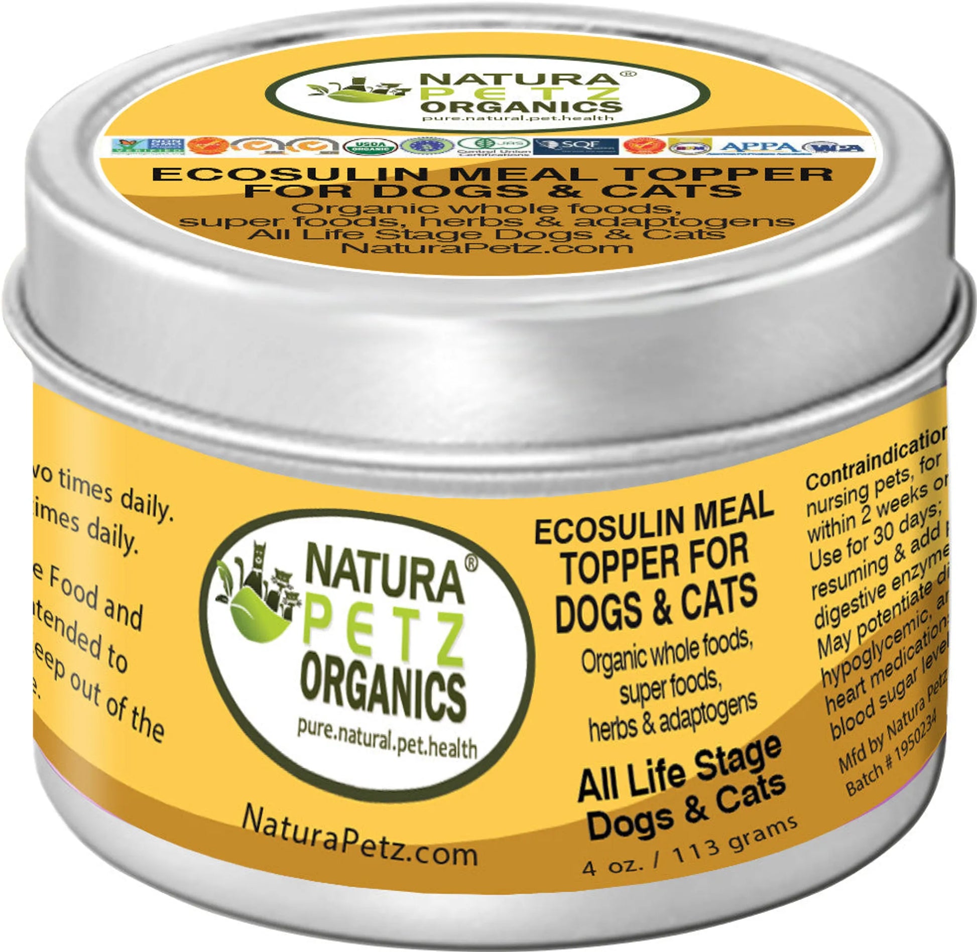 Ecosulin Meal Topper Pancreatic Support Meal Topper For Dogs And Cats* - Pets Perfect