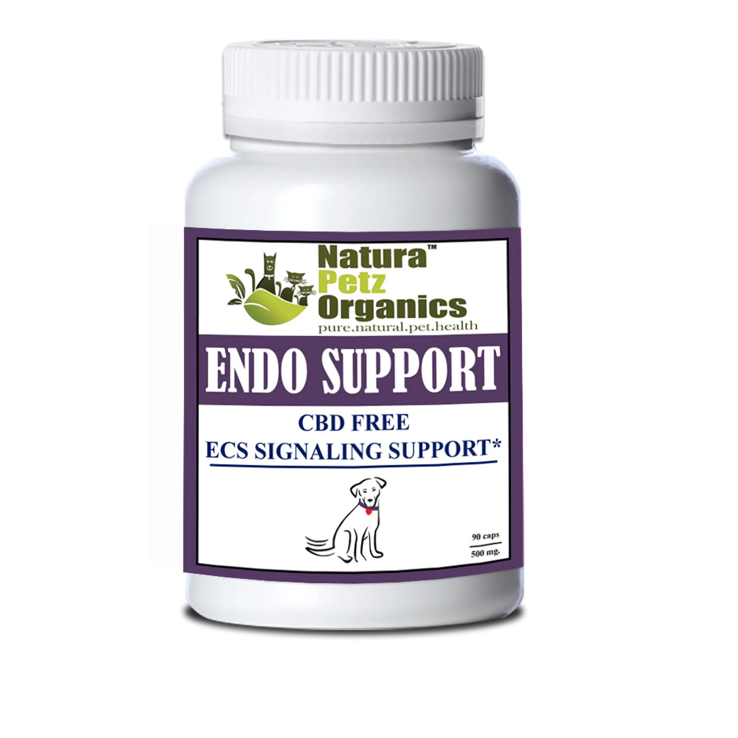 The Petz Kitchen Endo Support Capsules - Endocannabinoid System Support Dog Supplement