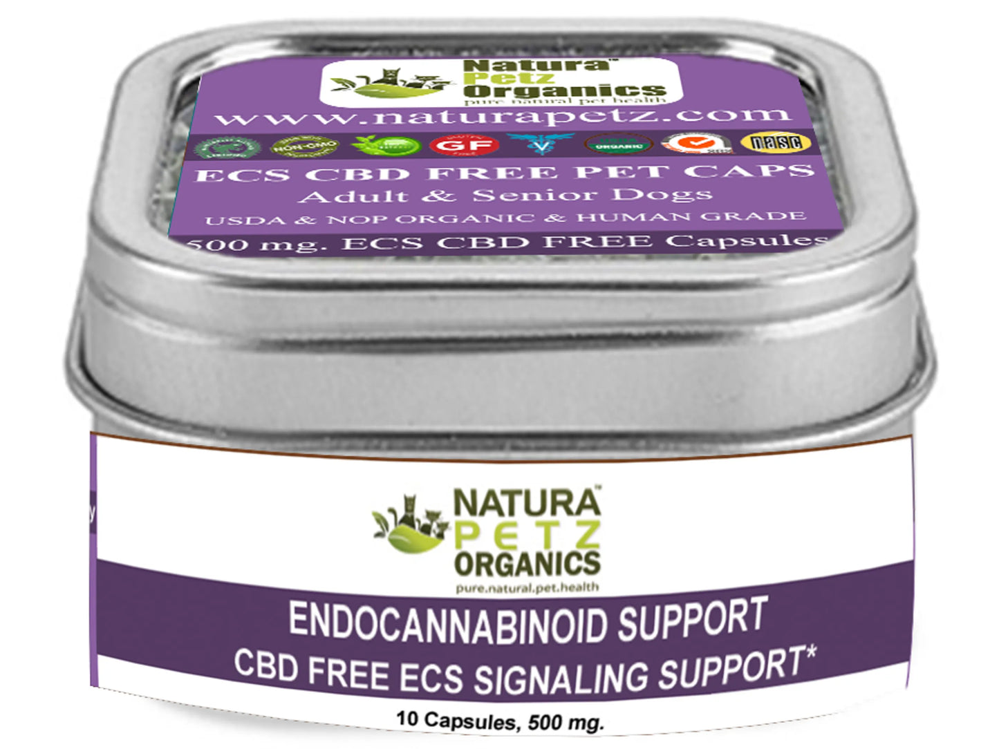 The Petz Kitchen Endo Support Capsules - Endocannabinoid System Support Dog Supplement