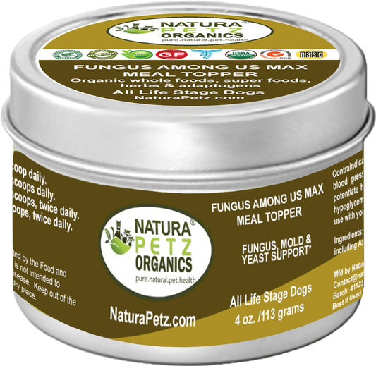 Fungus Among Us Max Meal Topper - Fungus, Mold & Yeast Support* Dogs Cats - Pets Perfect