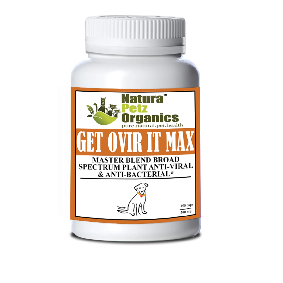 Get Ovir It Max* Master Blend Broad Spectrum Plant Anti Viral Anti Bacterial For Dogs And Cats* - Pets Perfect